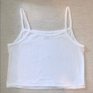 Sold! NWOT White brandy tank
